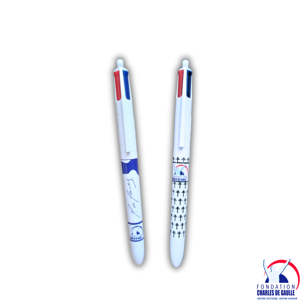 Nouveau stylo BIC "De Gaulle" 2026
